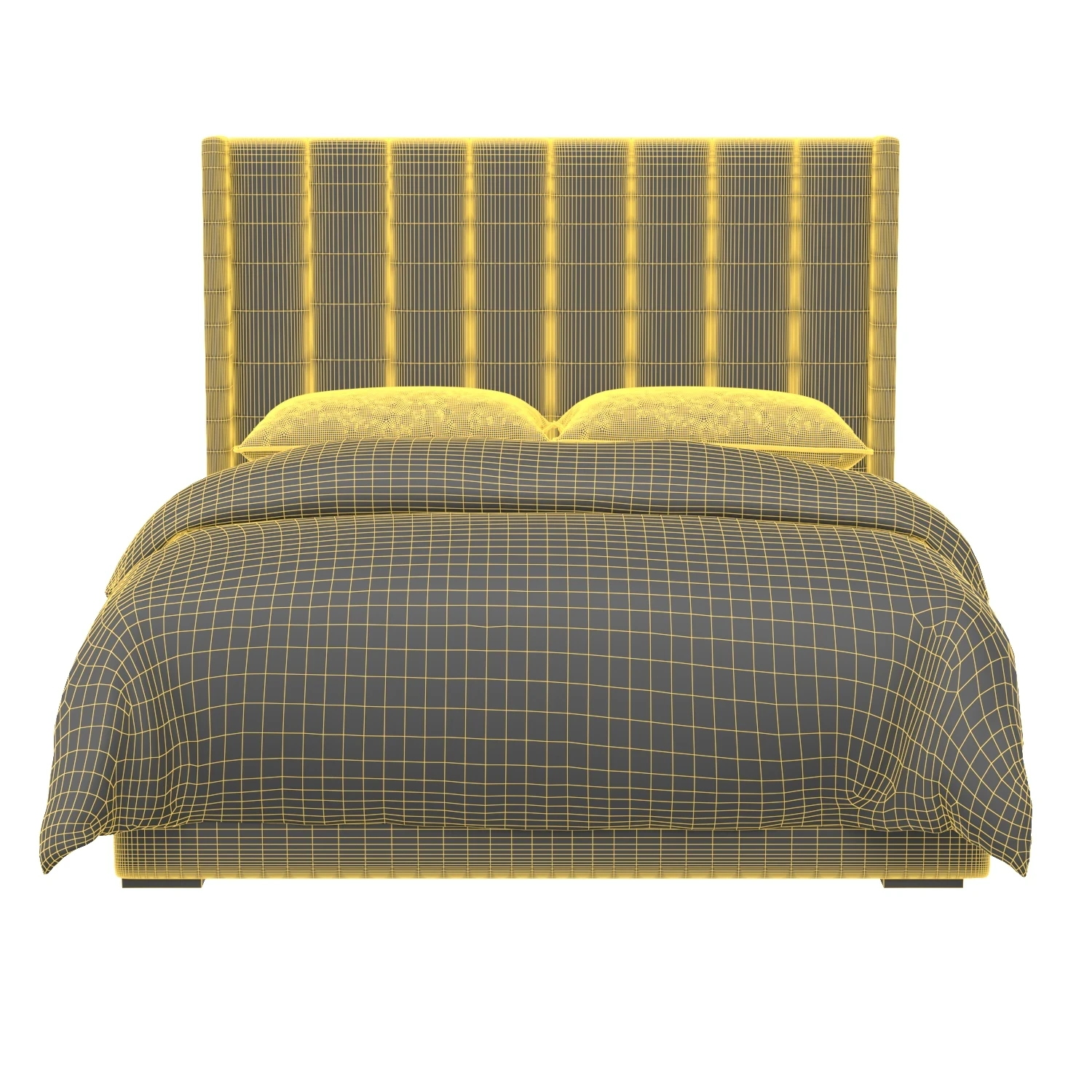 Universal Furniture Bed Collection 01 3D Model_010